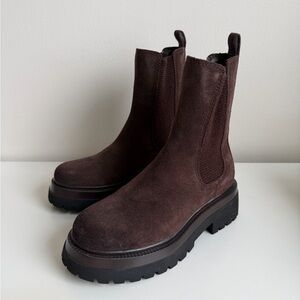 Steve Madden Women's Blitzen Lug-Sole Chelsea Booties